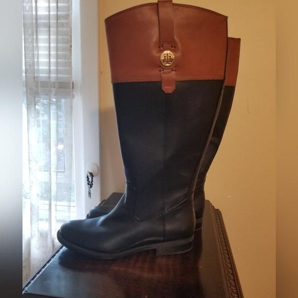 Tommy Hilfiger Riding Boot Wide Calf 7.5 - Picture 13 of 13